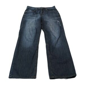 VTG Mid 2000s Rocawear Jean Mens 36x34 Wide Leg Masters Of Movement Cotton Denim